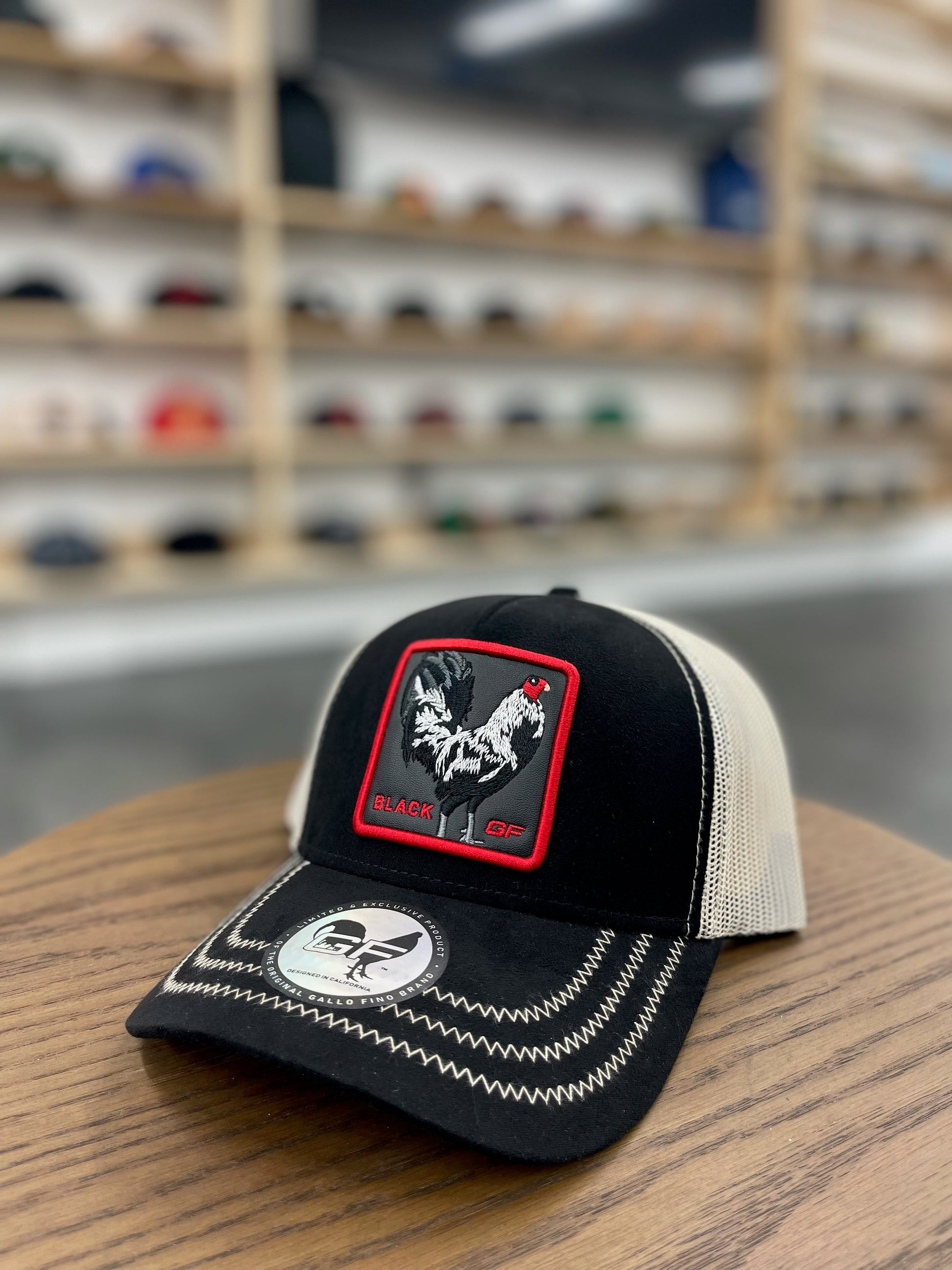Gallo Fino - Black Rooster Hat