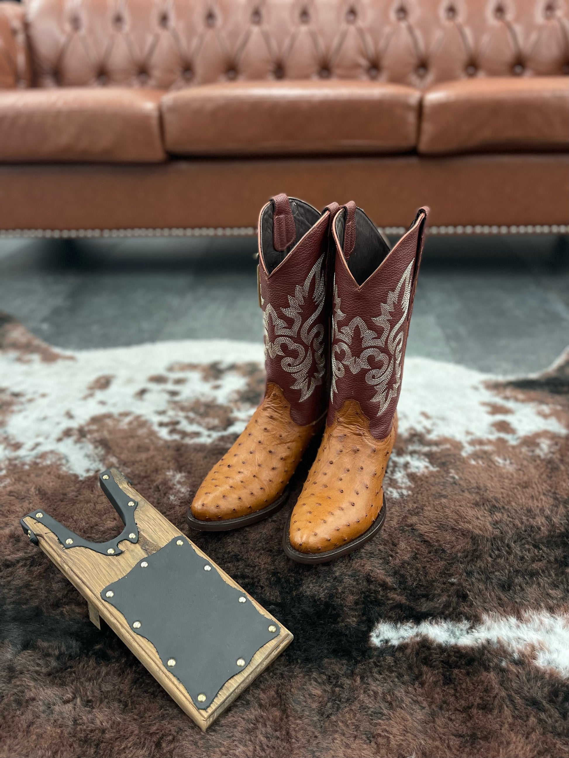 JW RANCH BOOTS - Piel de Avestruz