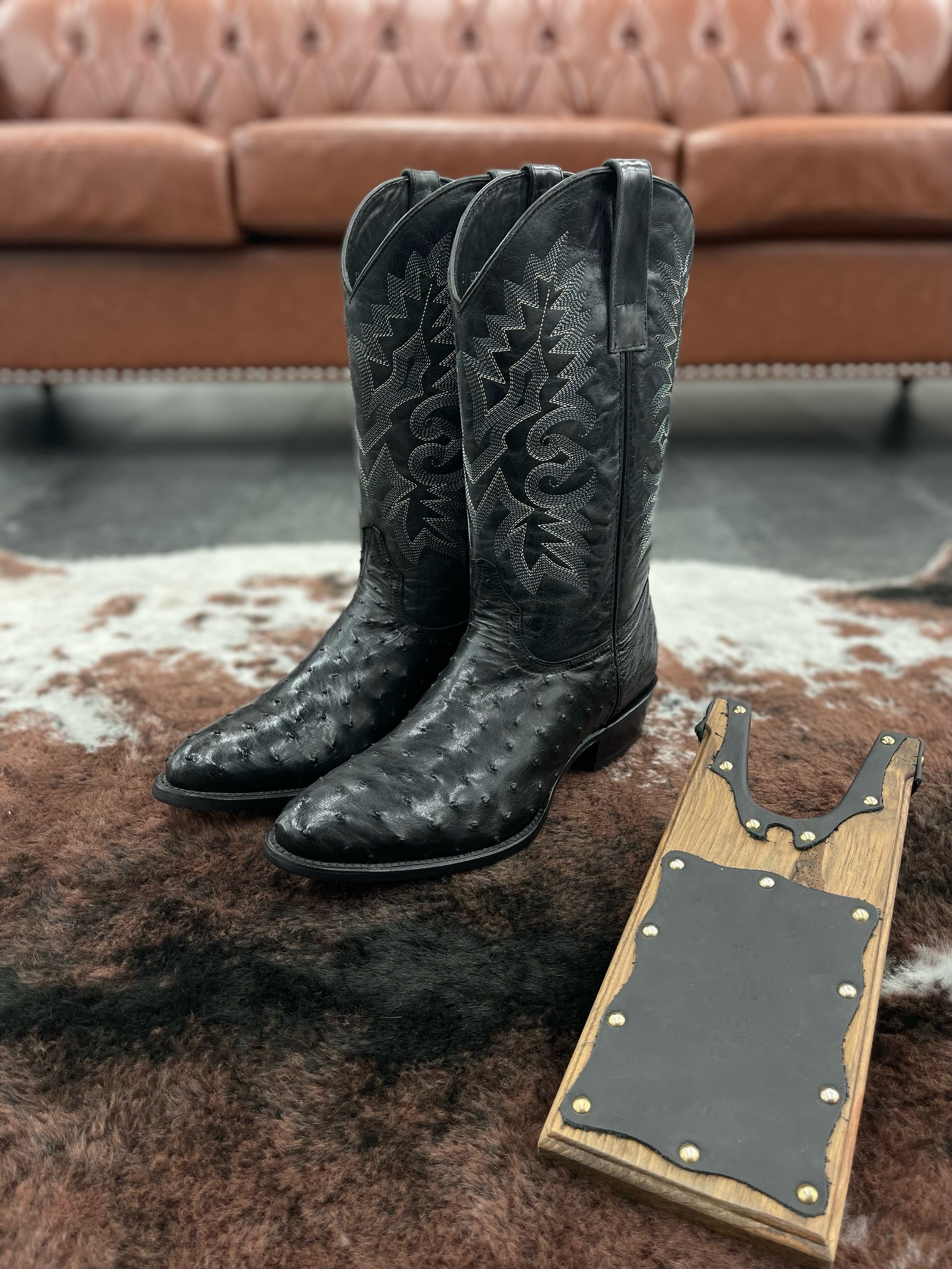 JW RANCH BOOTS - Piel de Avestruz
