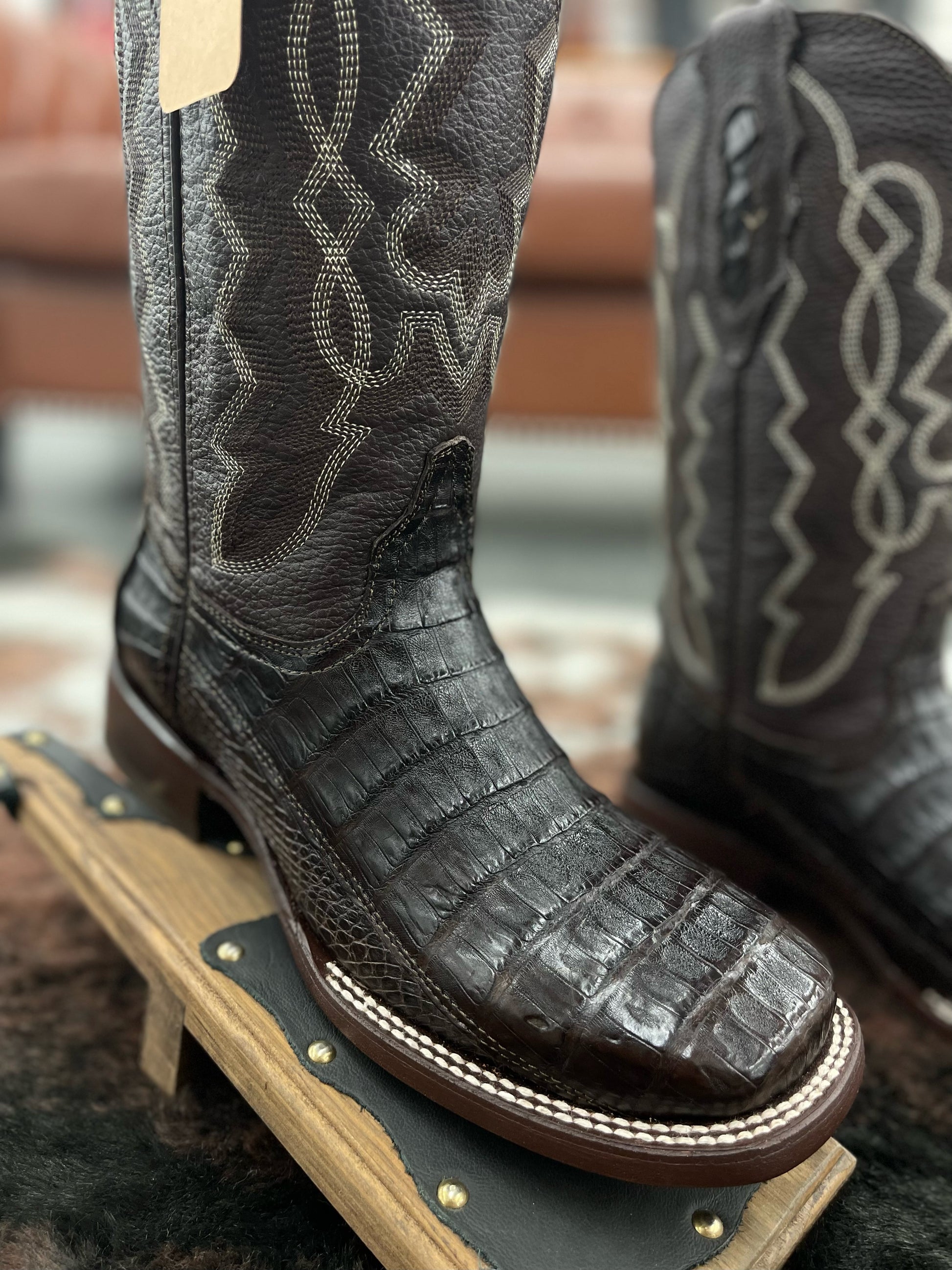 JW RANCH BOOTS - Piel de Cocodrilo