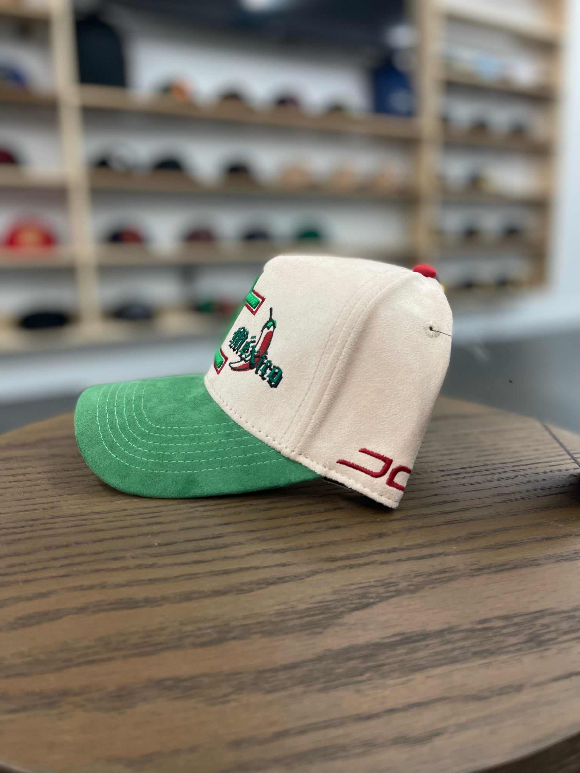 JC HATS - Mex Beige Green