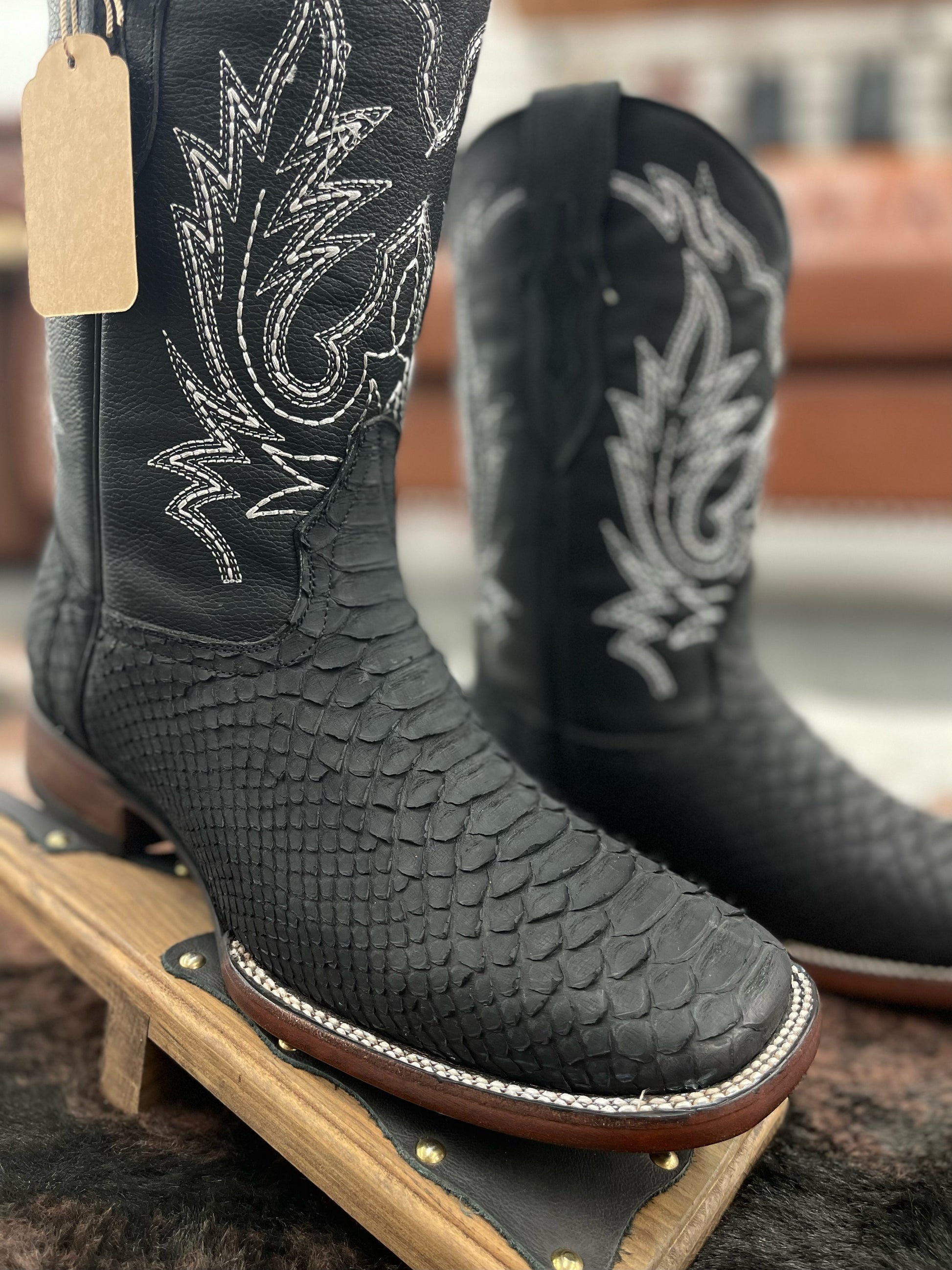 JW RANCH BOOTS - Piel de Piton