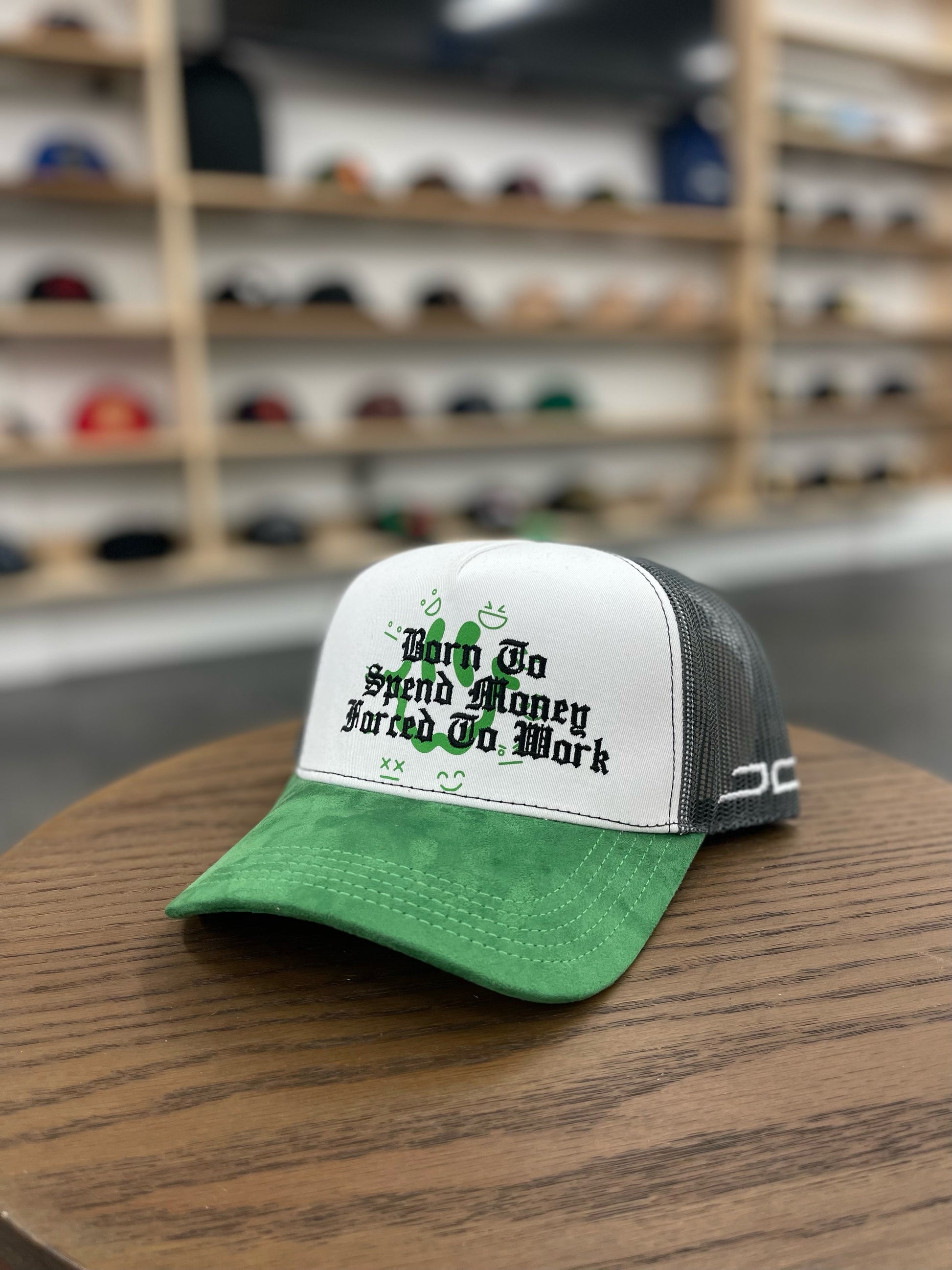 JC HATS - Spend Money Green