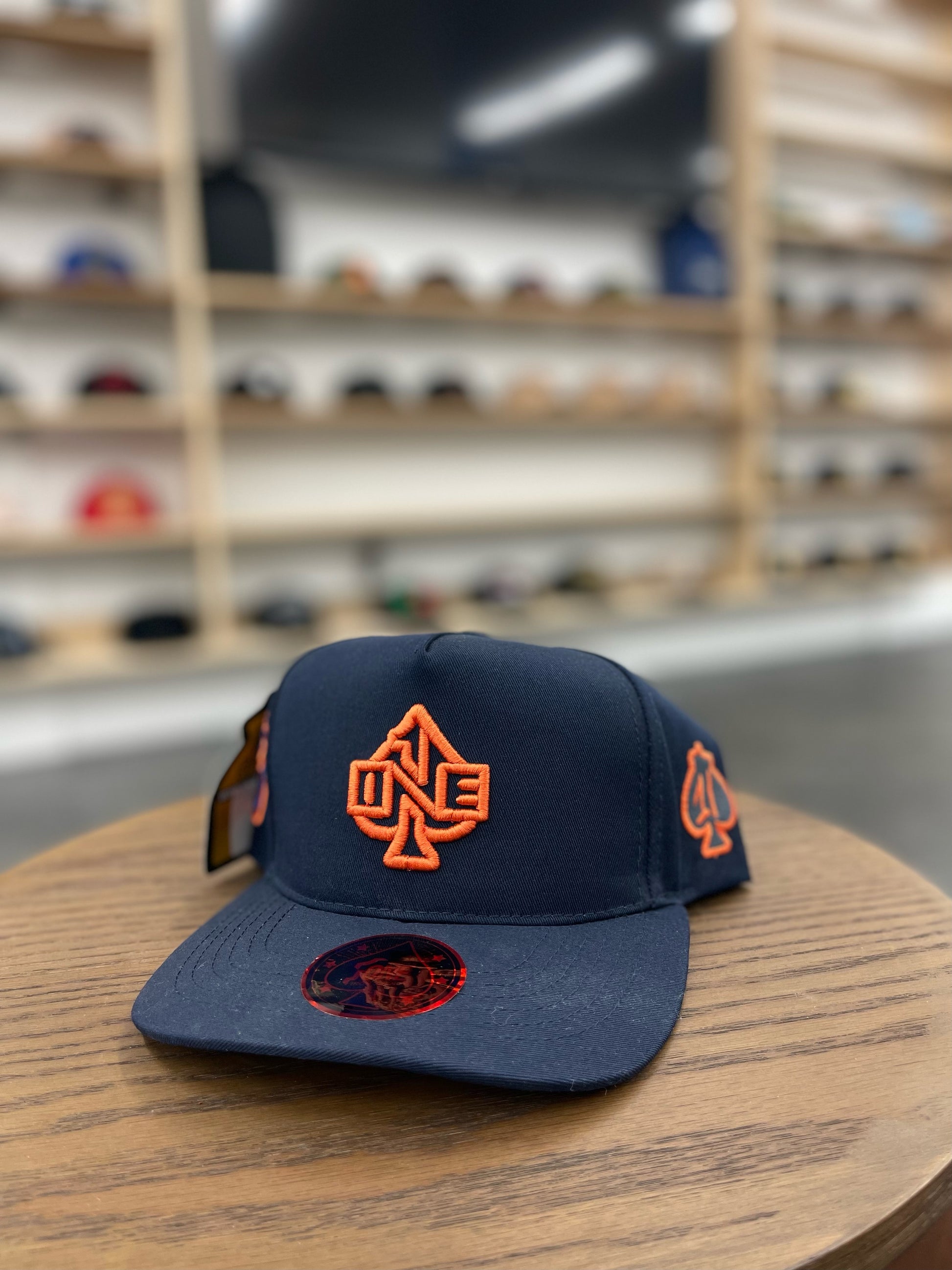 Iron Trendy - One Blue Orange Hat