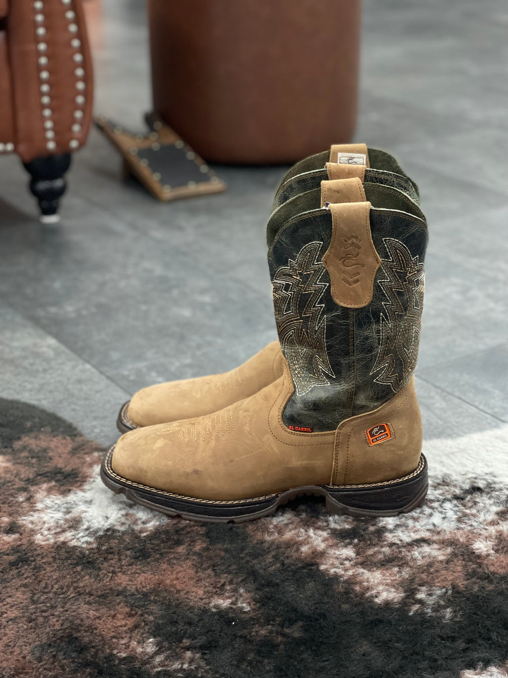 Carril boots 100% piel original