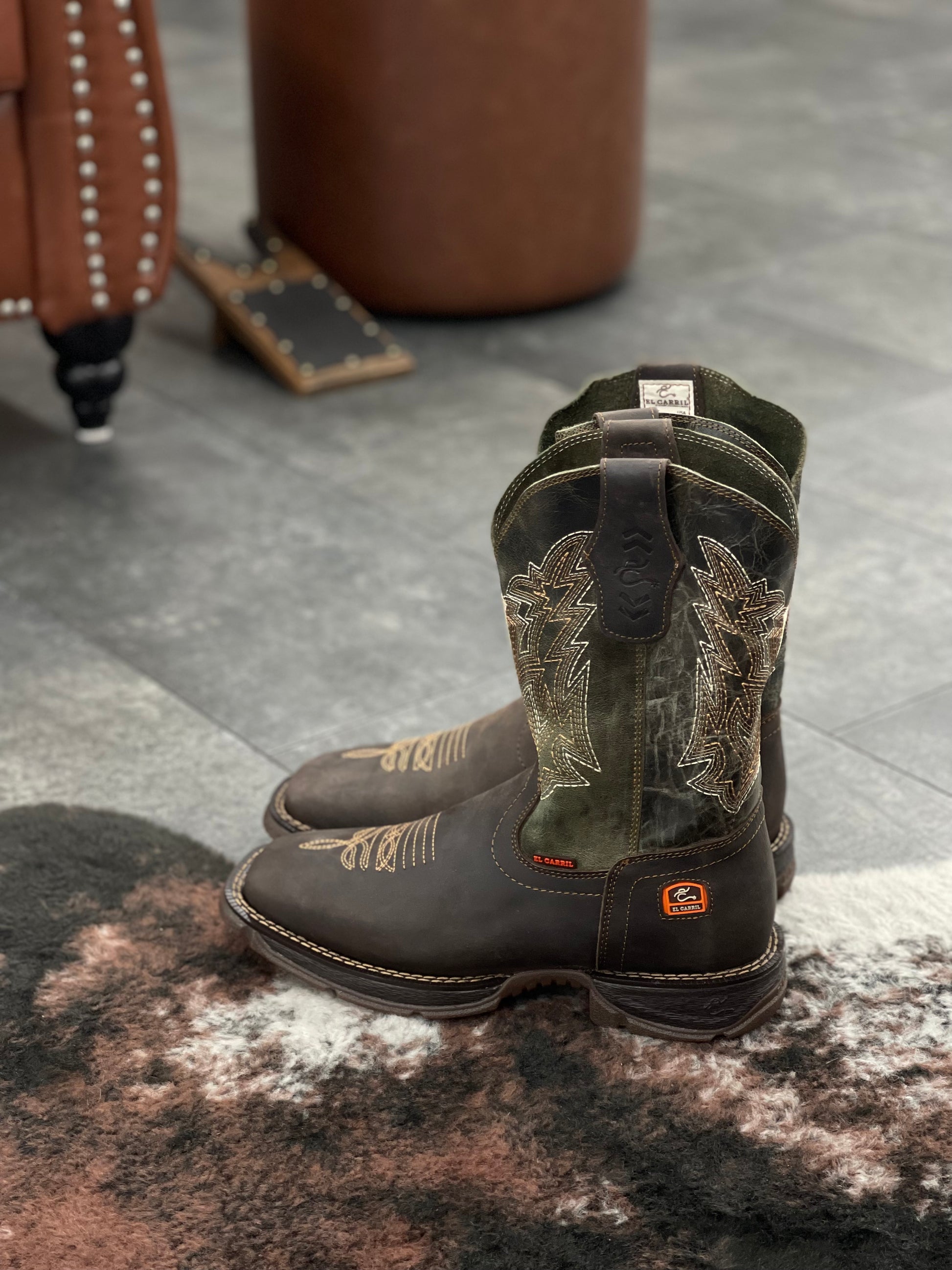 Carril boots 100% piel original