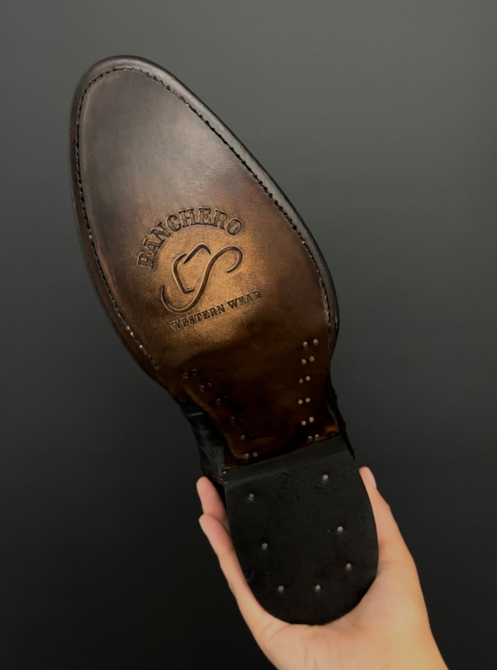 Caiman belly zipper boots