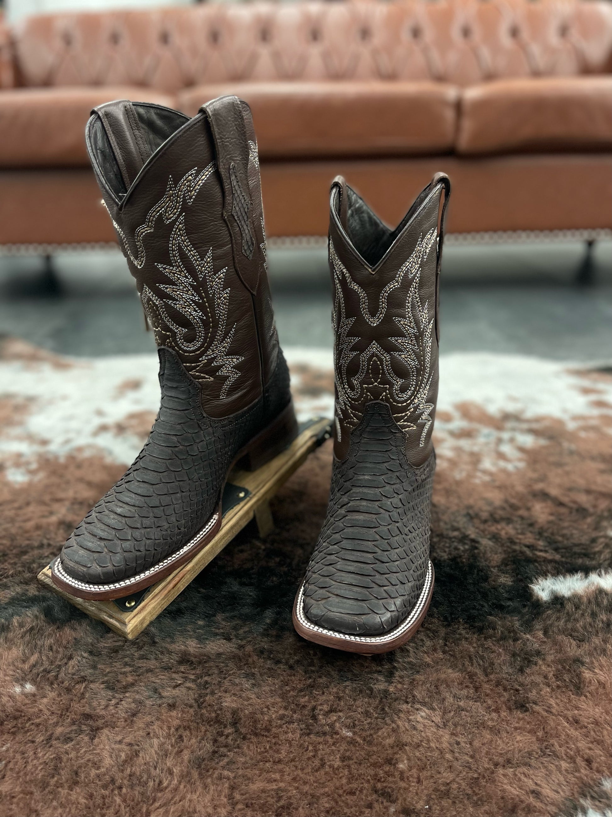 JW RANCH BOOTS- Piel de Piton