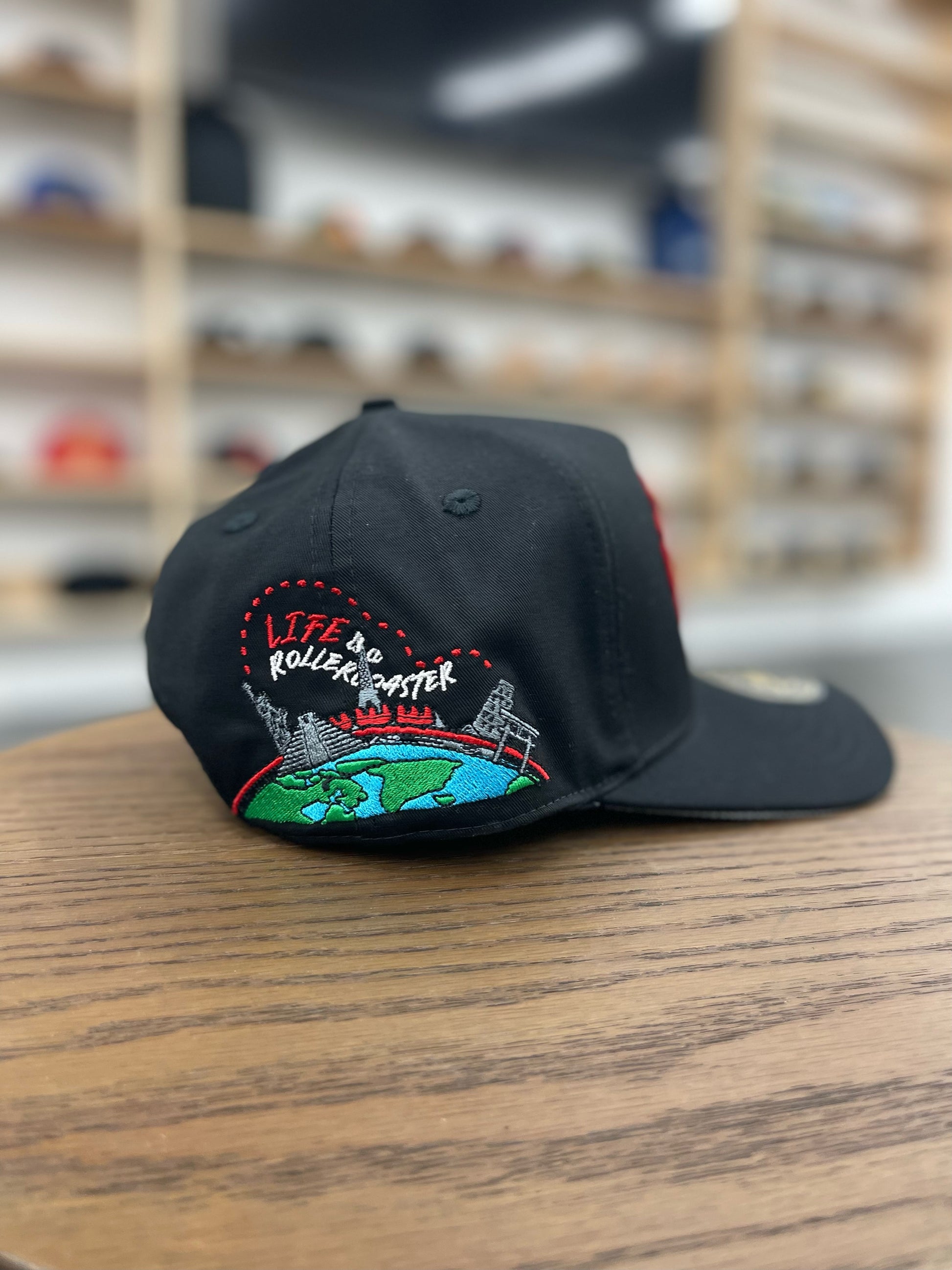 JC HATS - University Of Life Black