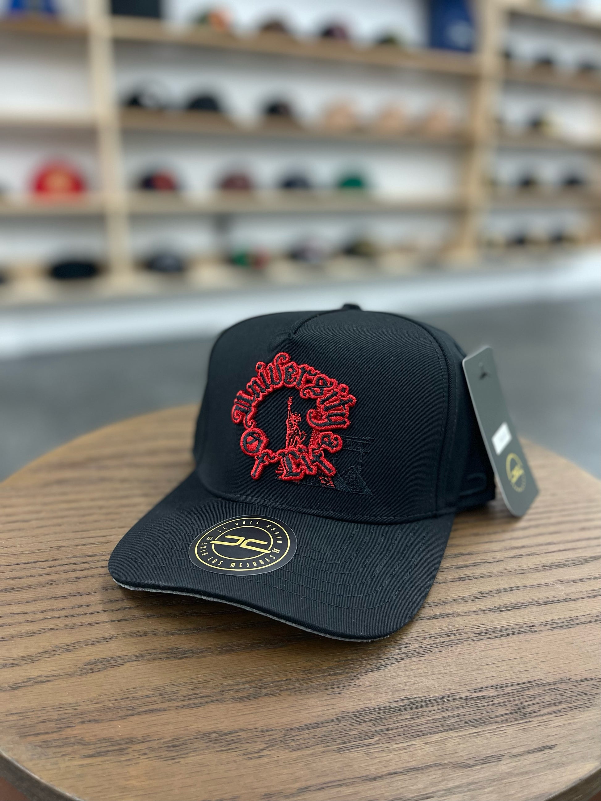 JC HATS - University Of Life Black