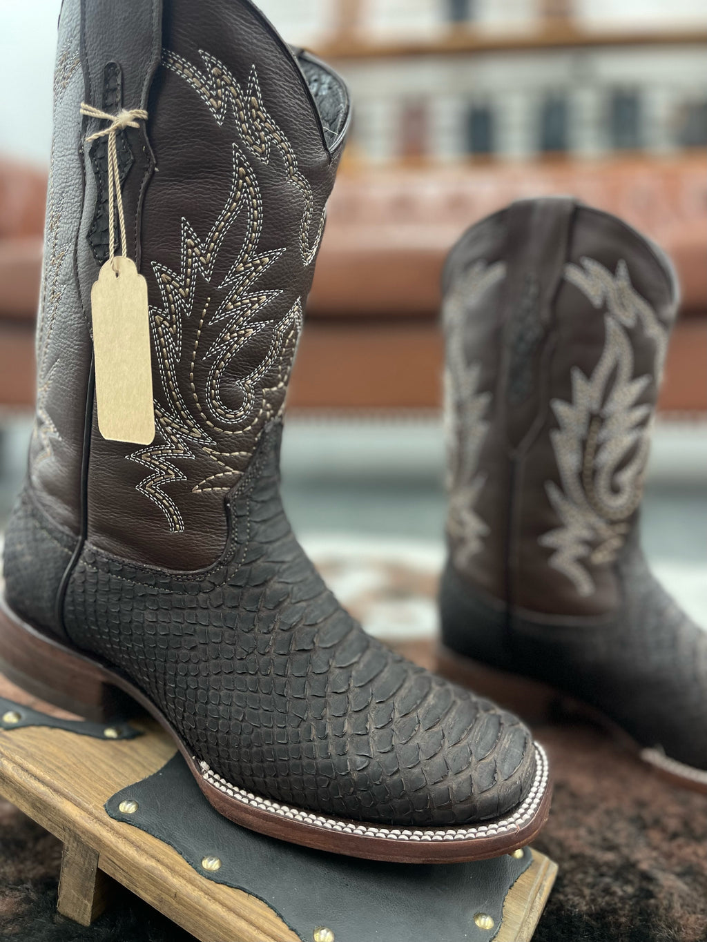 JW RANCH BOOTS- Piel de Piton