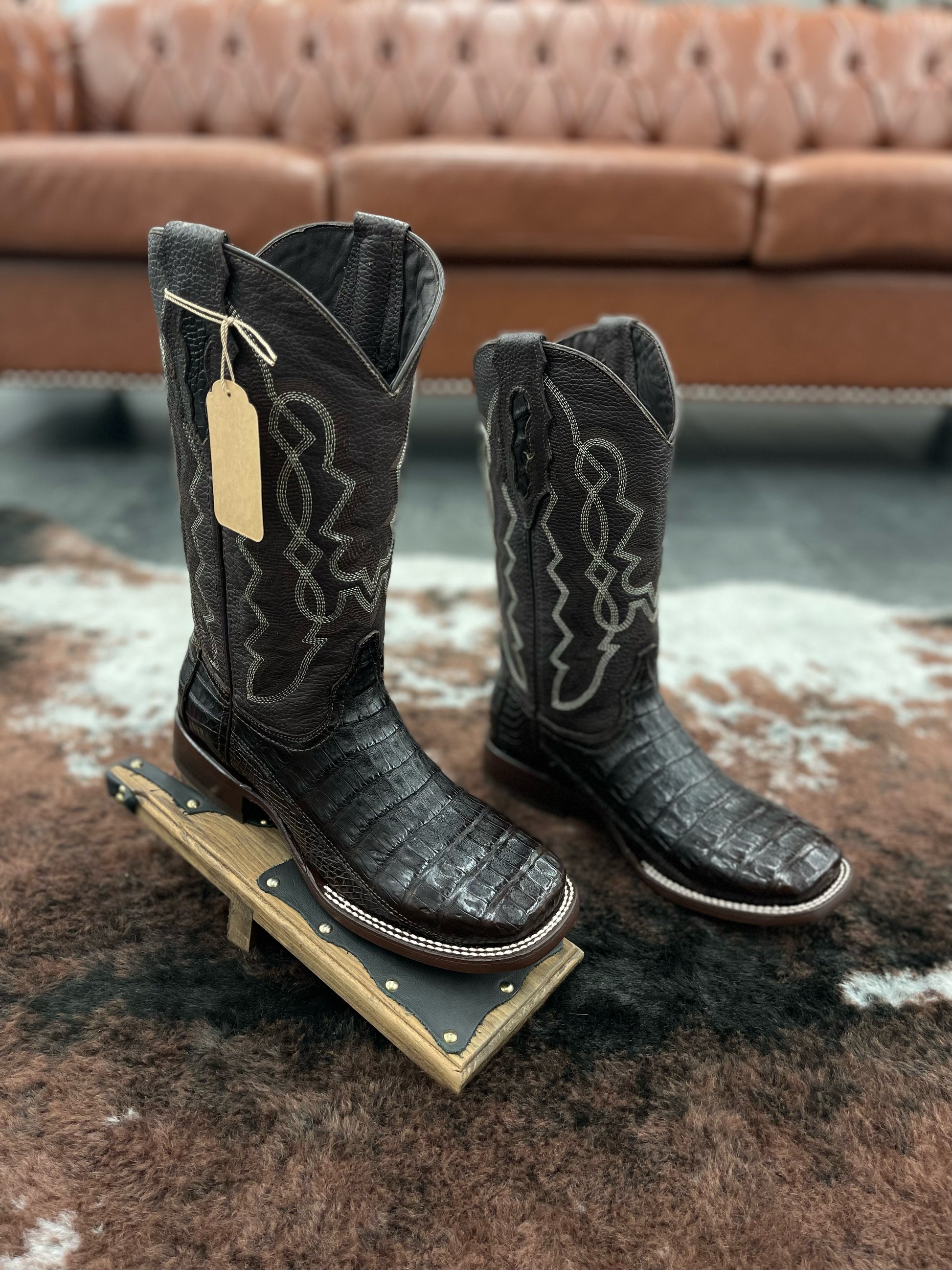 JW RANCH BOOTS - Piel de Cocodrilo