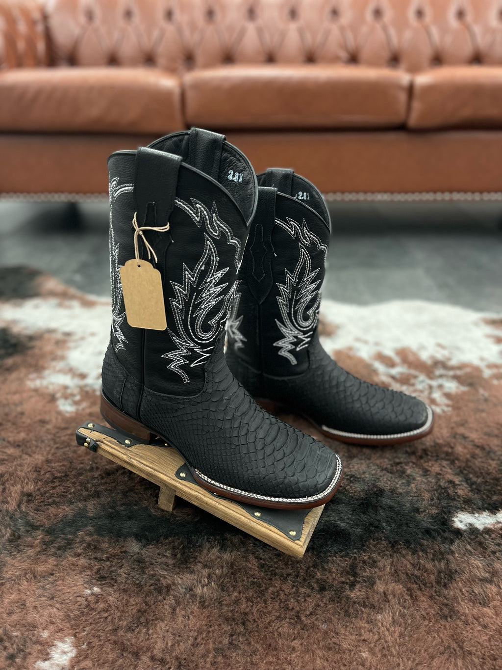 JW RANCH BOOTS - Piel de Piton