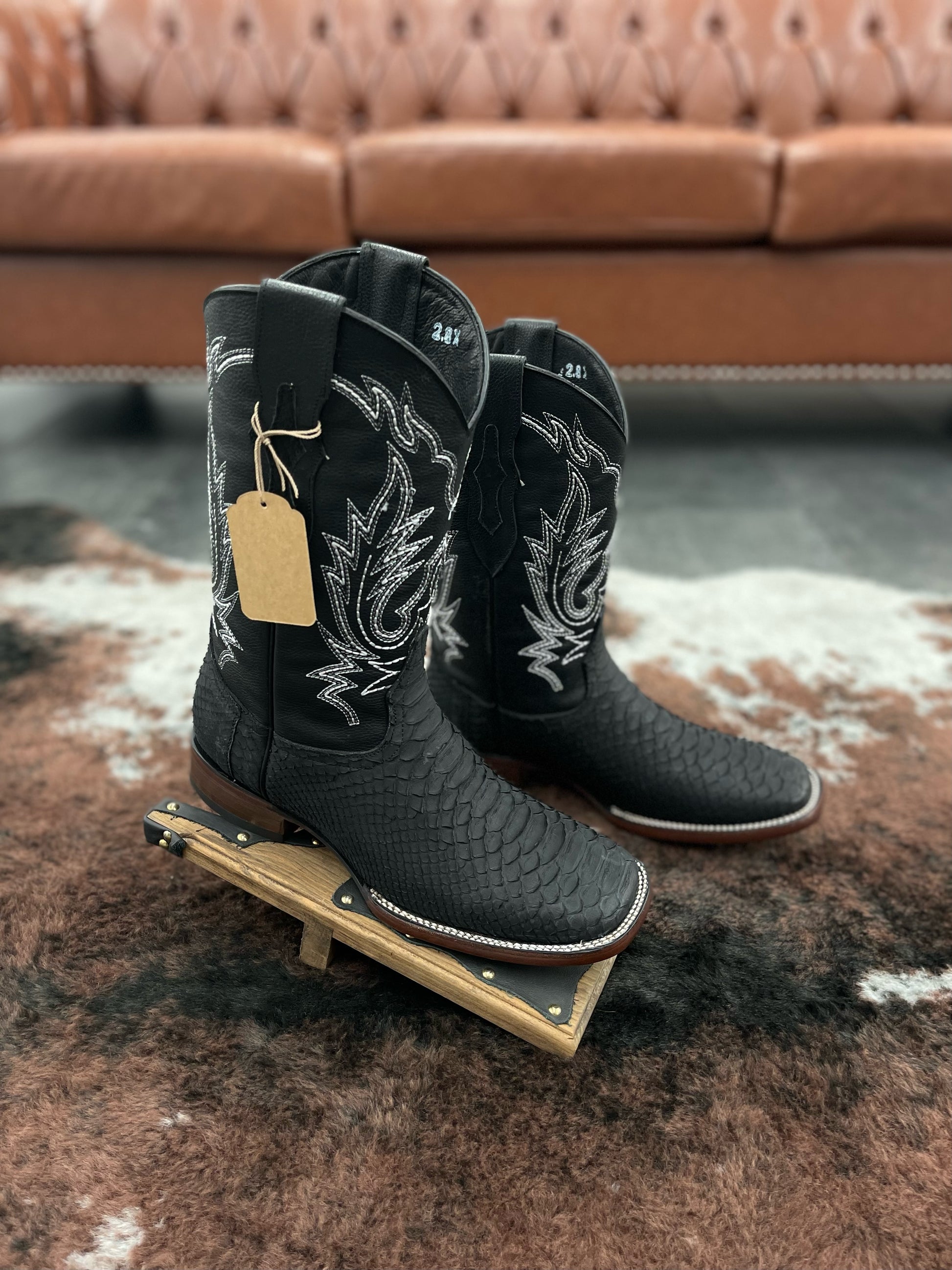 JW RANCH BOOTS - Piel de Piton