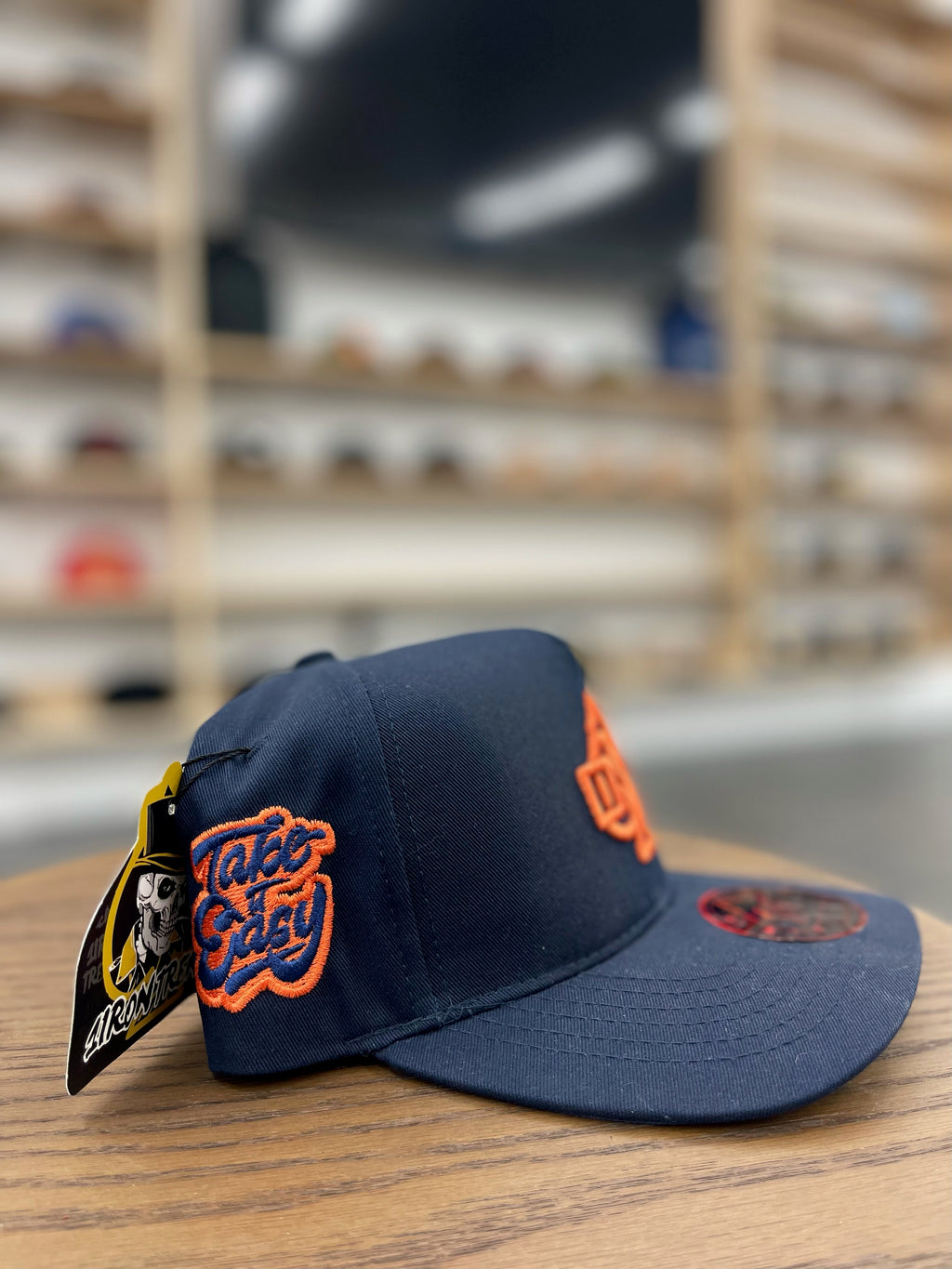 Iron Trendy - One Blue Orange Hat